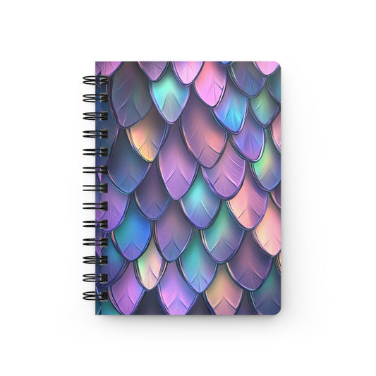 Spiral Bound Journal - Dragon Scales   Spiral Bound Journal - Dragon Scales Wishstoria