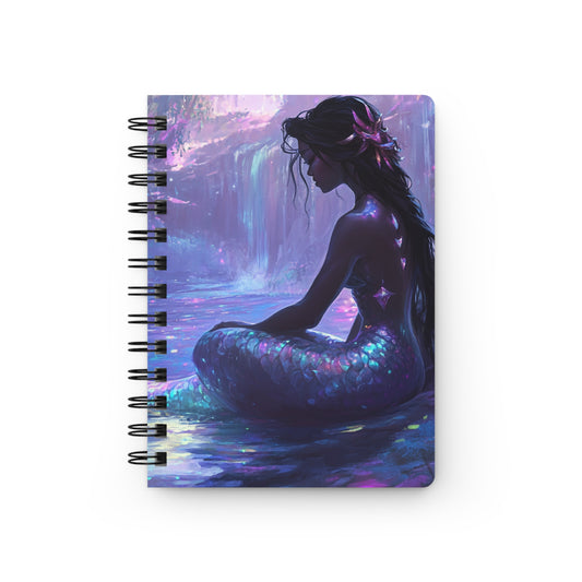 Spiral Bound Journal - Enchanted Mermaid   Spiral Bound Journal - Enchanted Mermaid Wishstoria