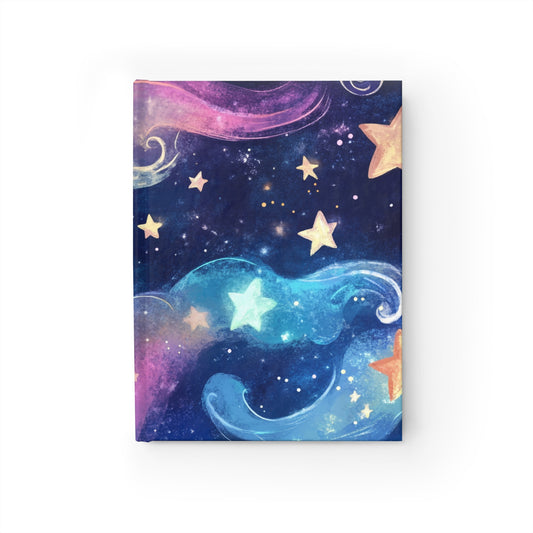 Dreamy Night Sky - Mini Hardcover Journal   Dreamy Night Sky - Mini Hardcover Journal Wishstoria