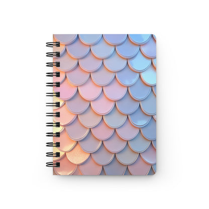 Spiral Bound Journal -  Mermaid's tail   Spiral Bound Journal -  Mermaid's tail Wishstoria