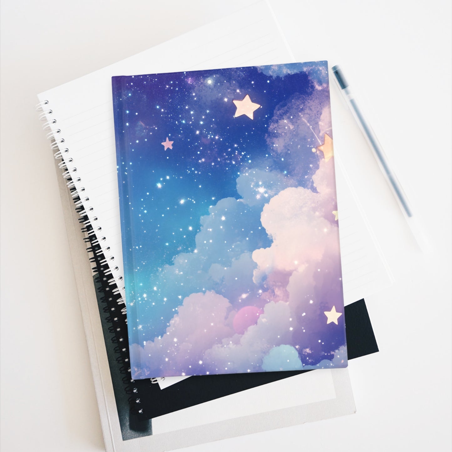 Dreamy Sky - Mini Hardcover Journal   Dreamy Sky - Mini Hardcover Journal Wishstoria