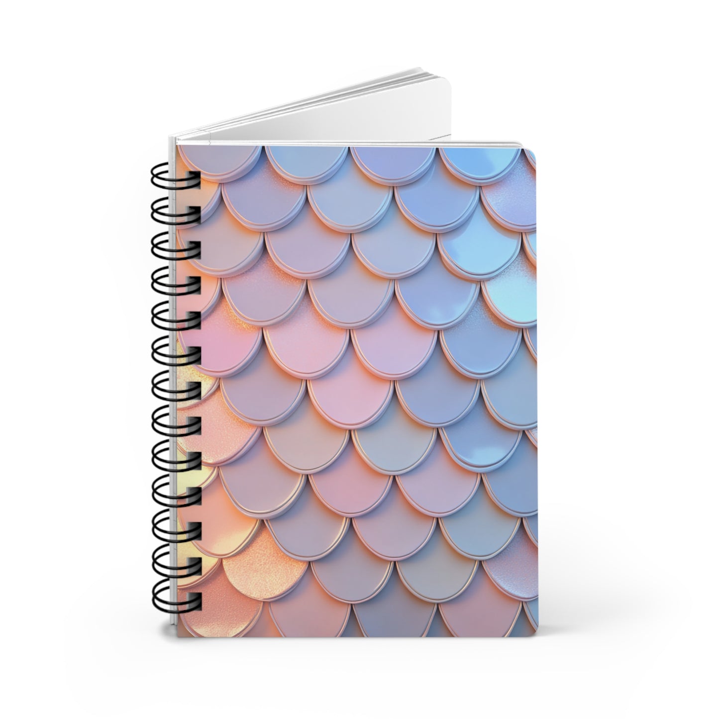 Spiral Bound Journal -  Mermaid's tail   Spiral Bound Journal -  Mermaid's tail Wishstoria