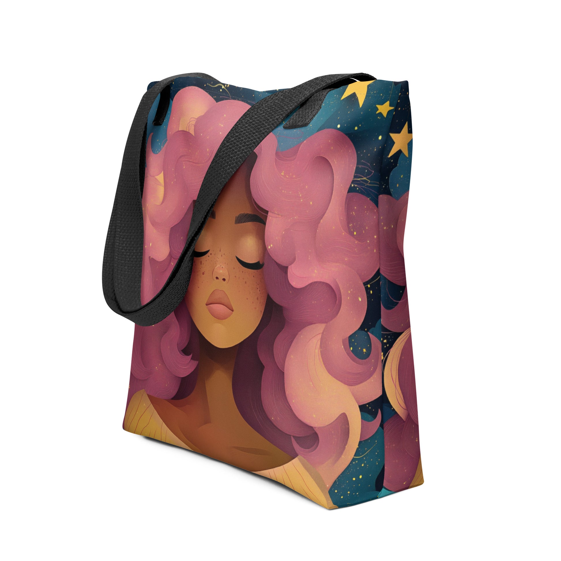 Celestial Fantasy Art Tote Bag 025   Celestial Fantasy Art Tote Bag 025 Wishstoria