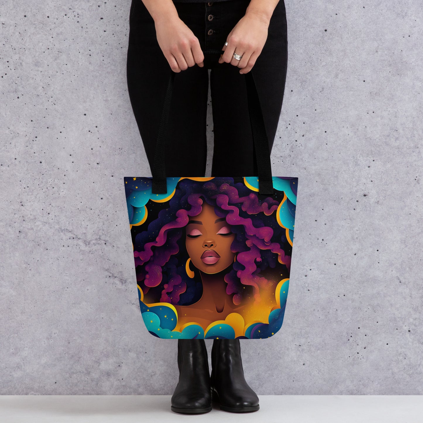 Celestial Fantasy Art Tote Bag 023   Celestial Fantasy Art Tote Bag 023 Wishstoria